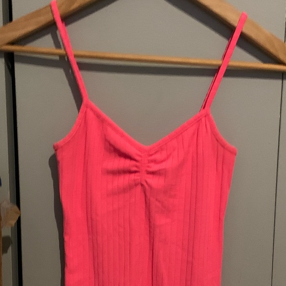 Camisole rose néon/ neon pink tank top - Picture 2 of 2